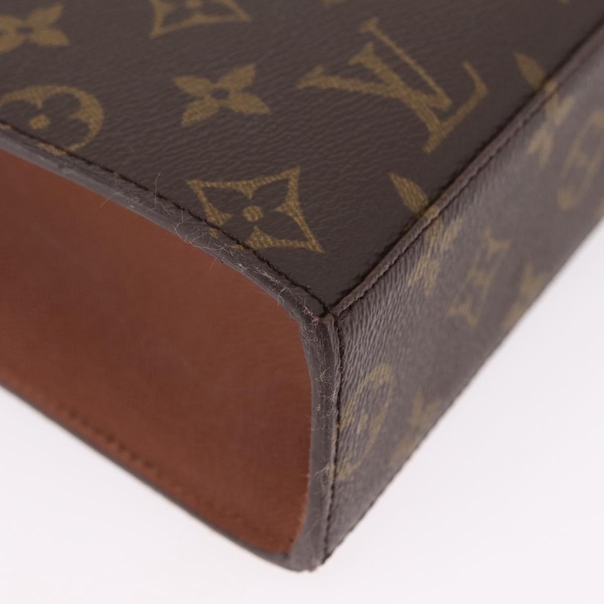 LOUIS VUITTON Monogram Malesherbes Hand Bag M51379 LV Auth 205334V