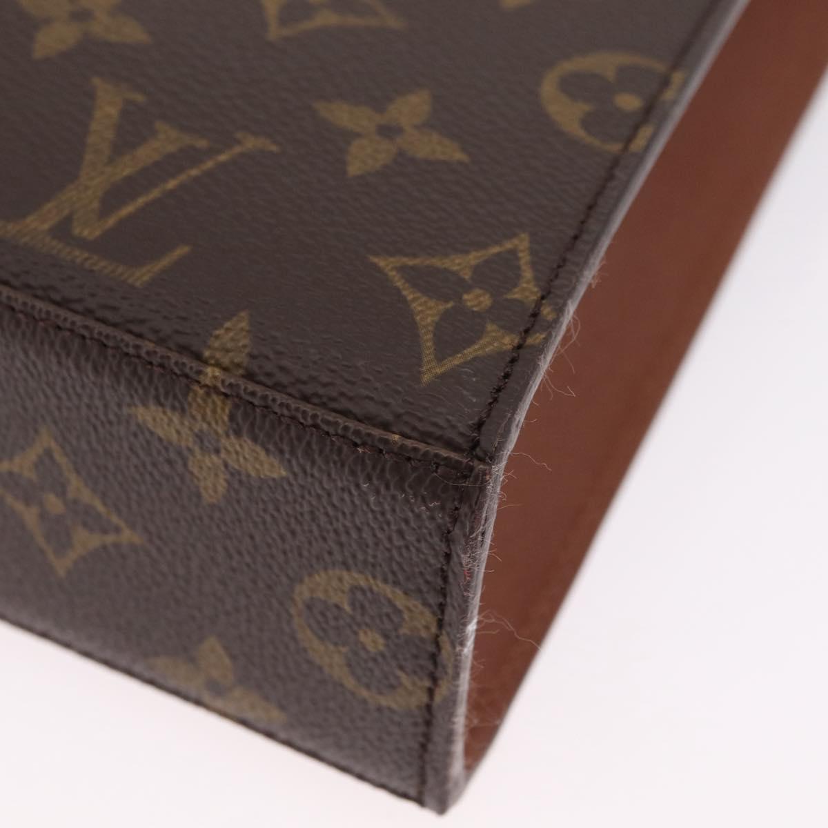 LOUIS VUITTON Monogram Malesherbes Hand Bag M51379 LV Auth 205334V