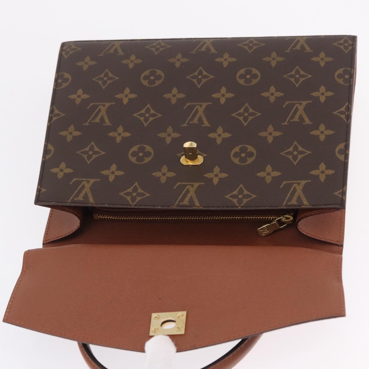 LOUIS VUITTON Monogram Malesherbes Hand Bag M51379 LV Auth 205334V