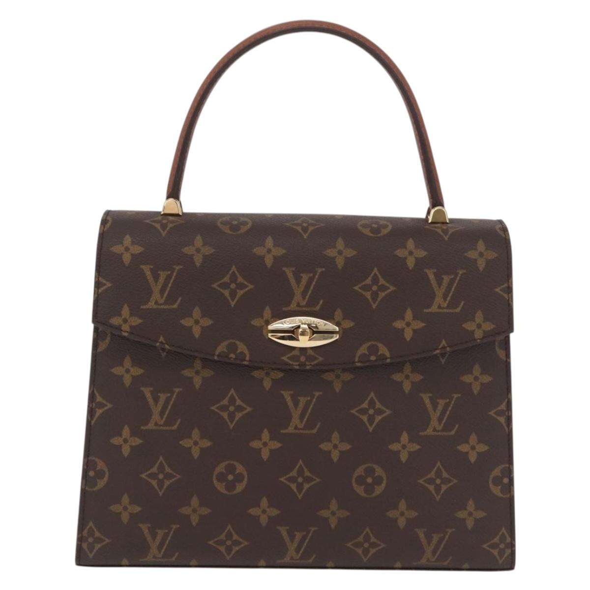 LOUIS VUITTON Monogram Malesherbes Hand Bag M51379 LV Auth 205334V