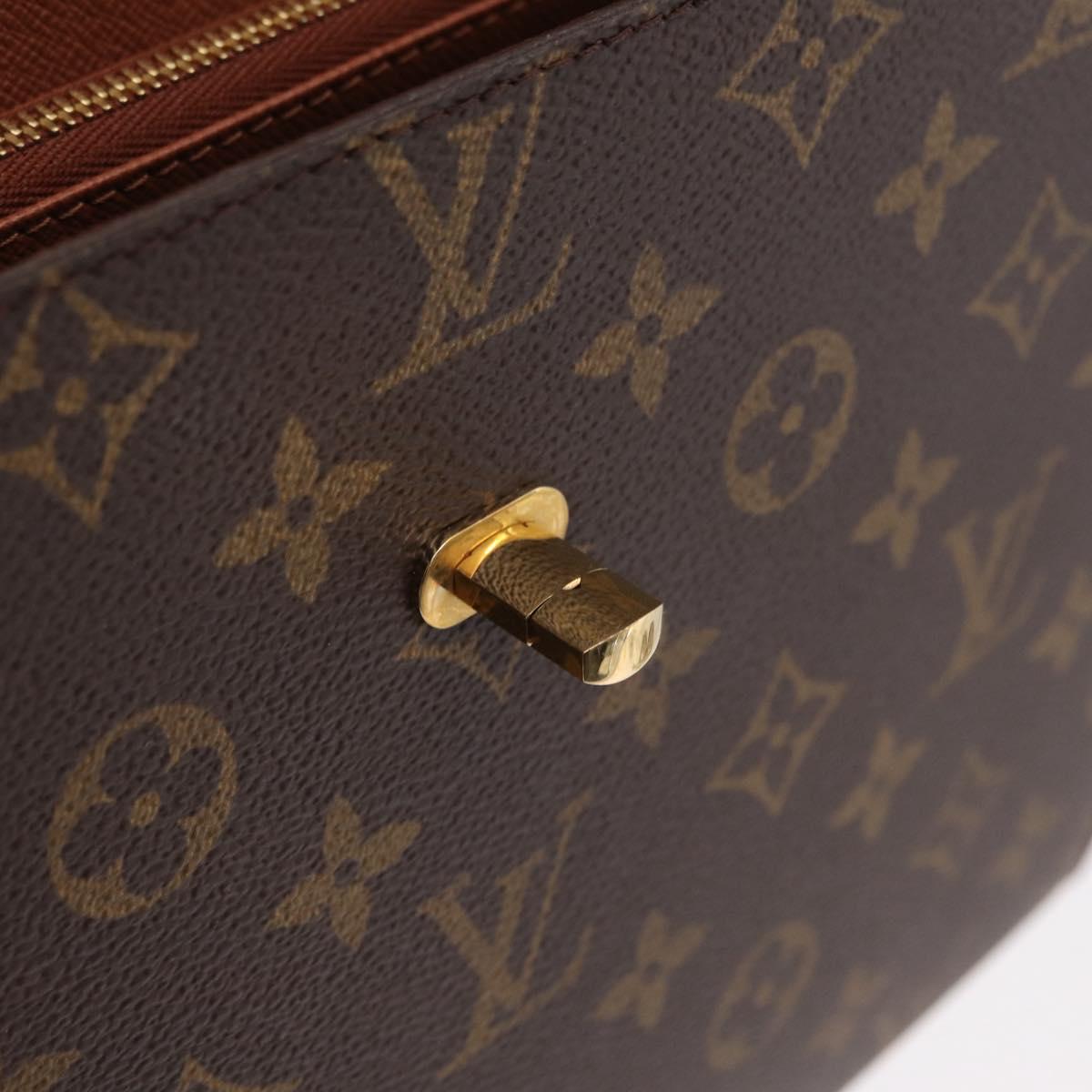 LOUIS VUITTON Monogram Malesherbes Hand Bag M51379 LV Auth 205334V