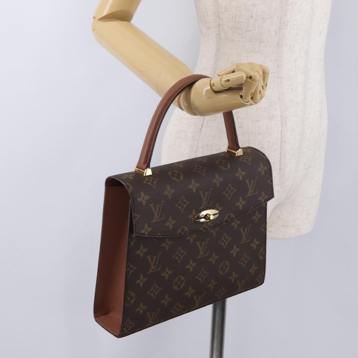 LOUIS VUITTON Monogram Malesherbes Hand Bag M51379 LV Auth 205334V
