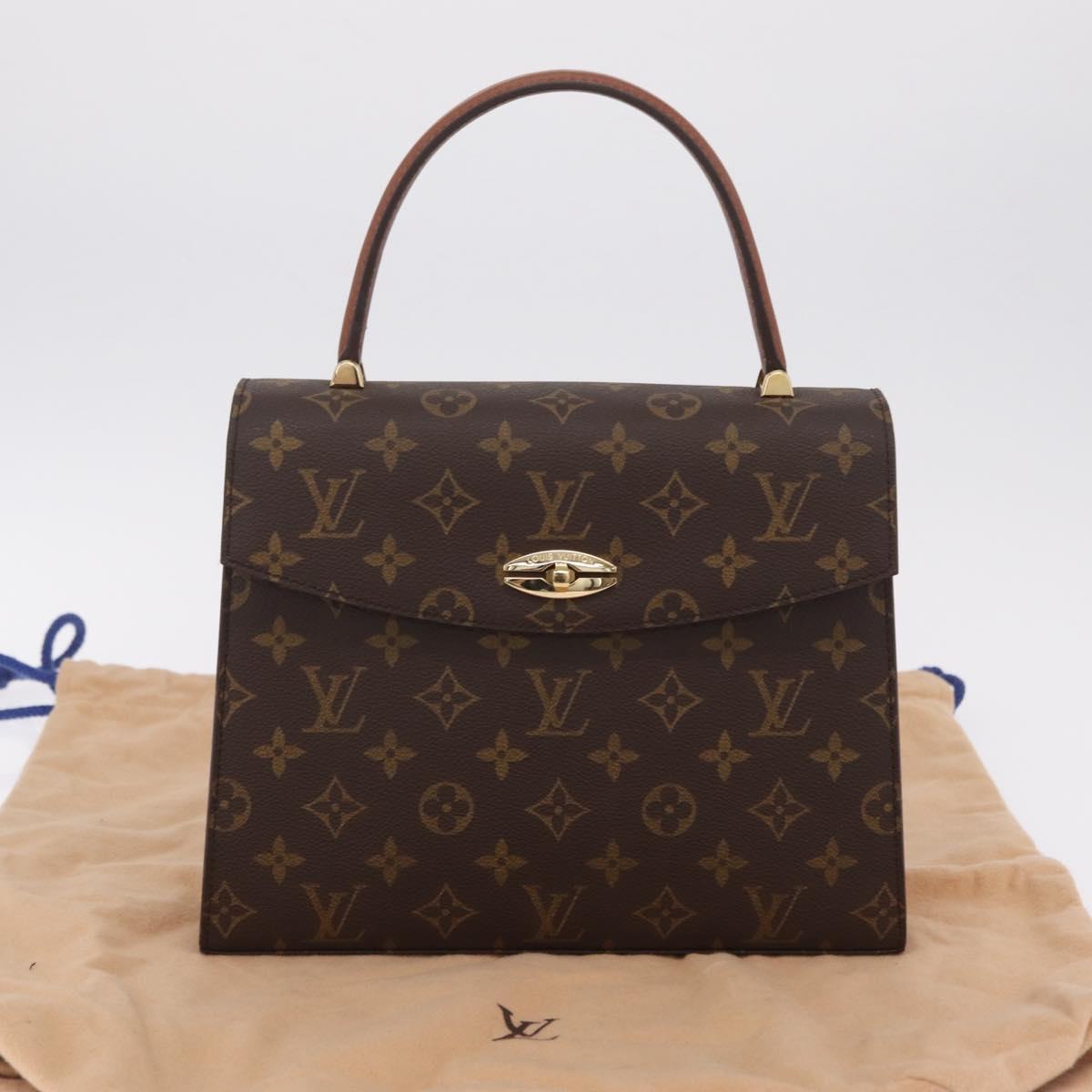 LOUIS VUITTON Monogram Malesherbes Hand Bag M51379 LV Auth 205334V