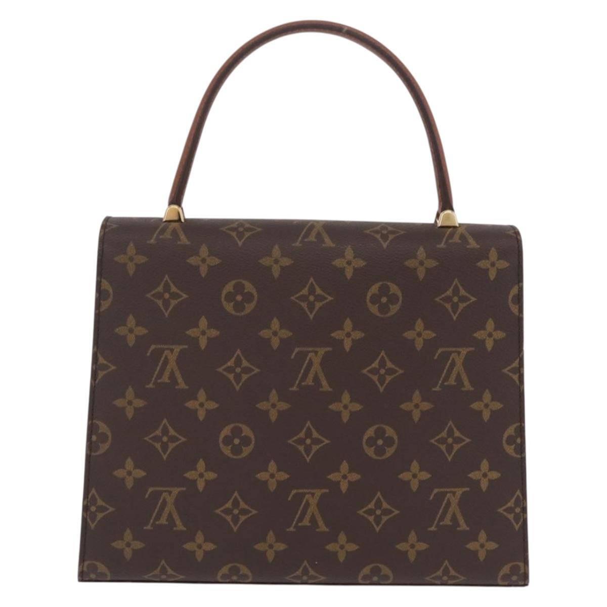 LOUIS VUITTON Monogram Malesherbes Hand Bag M51379 LV Auth 205334V