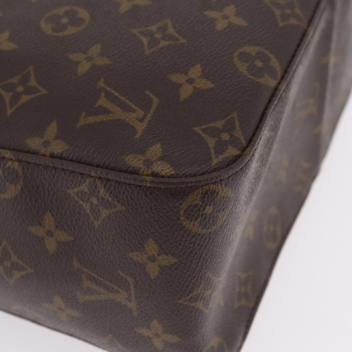 LOUIS VUITTON Monogram Looping GM Shoulder Bag M51145 LV Auth 205335V