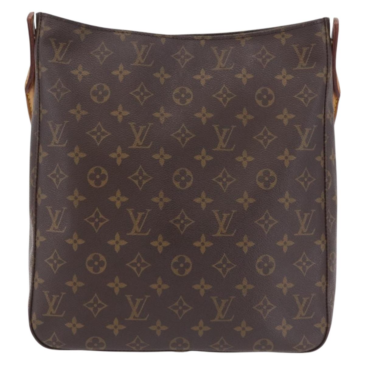 LOUIS VUITTON Monogram Looping GM Shoulder Bag M51145 LV Auth 205335V