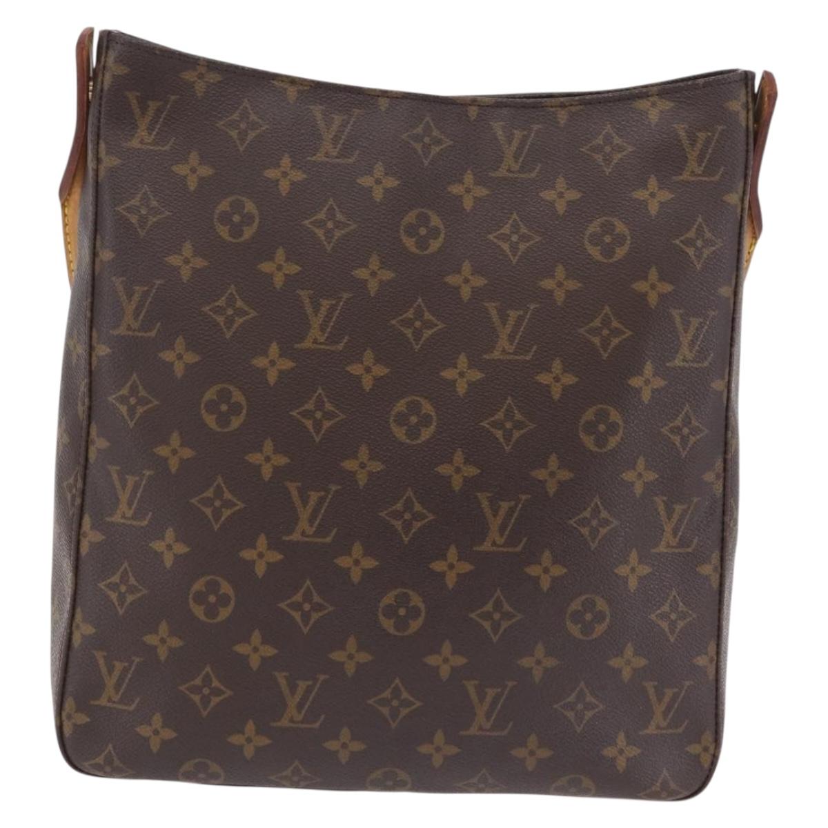LOUIS VUITTON Monogram Looping GM Shoulder Bag M51145 LV Auth 205335V
