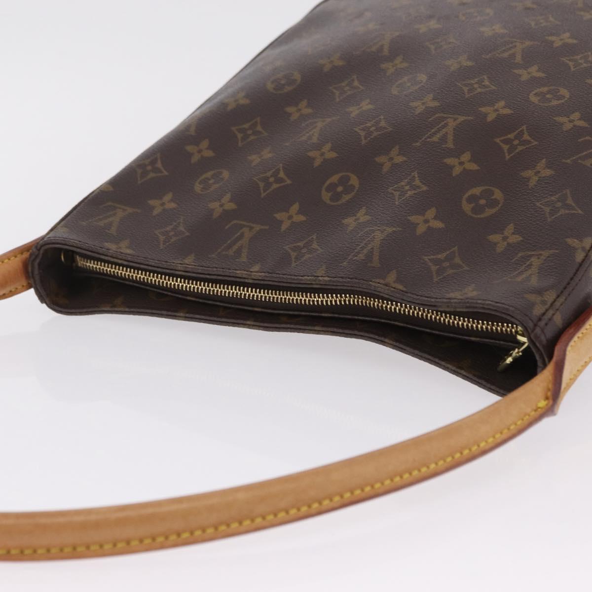LOUIS VUITTON Monogram Looping GM Shoulder Bag M51145 LV Auth 205335V