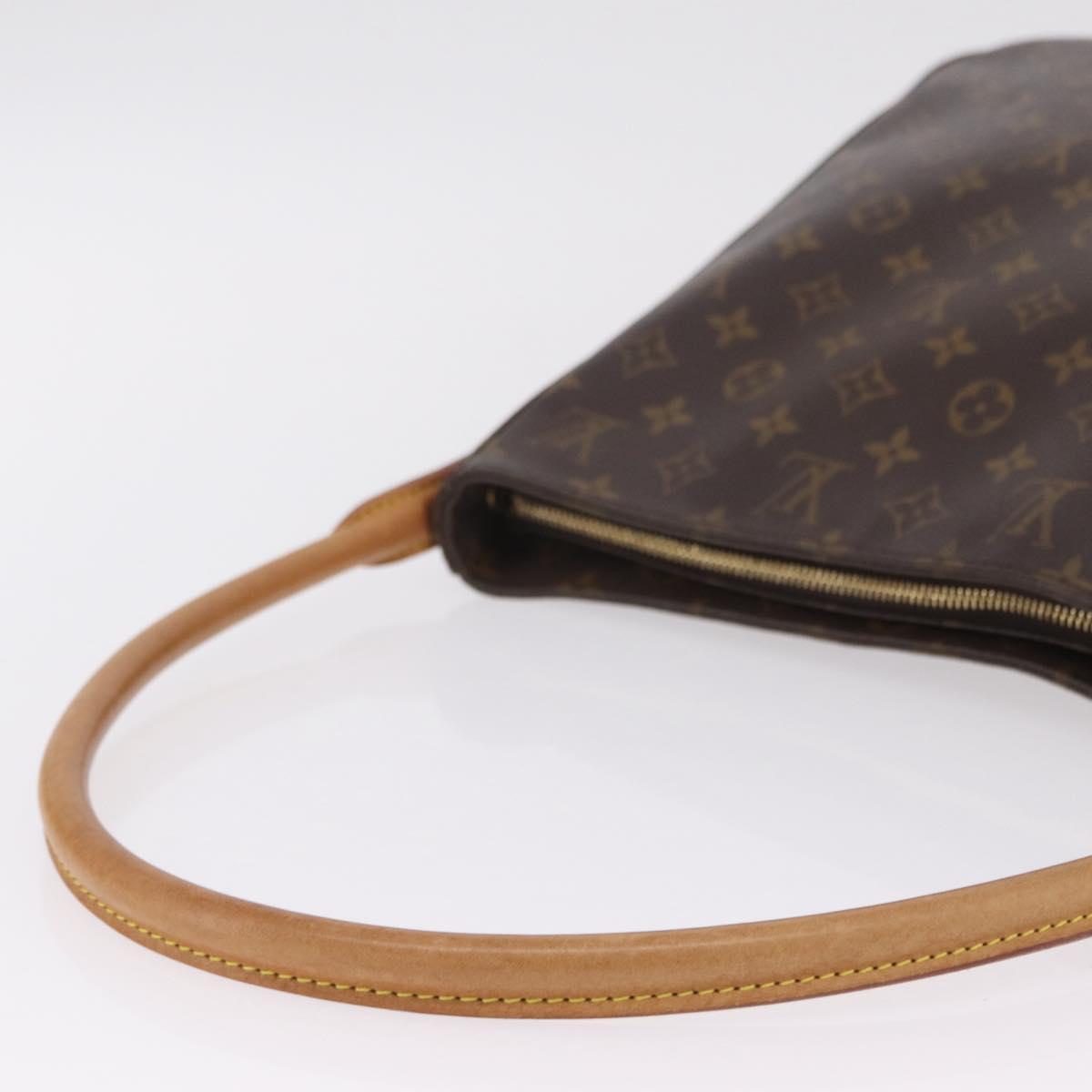 LOUIS VUITTON Monogram Looping GM Shoulder Bag M51145 LV Auth 205335V