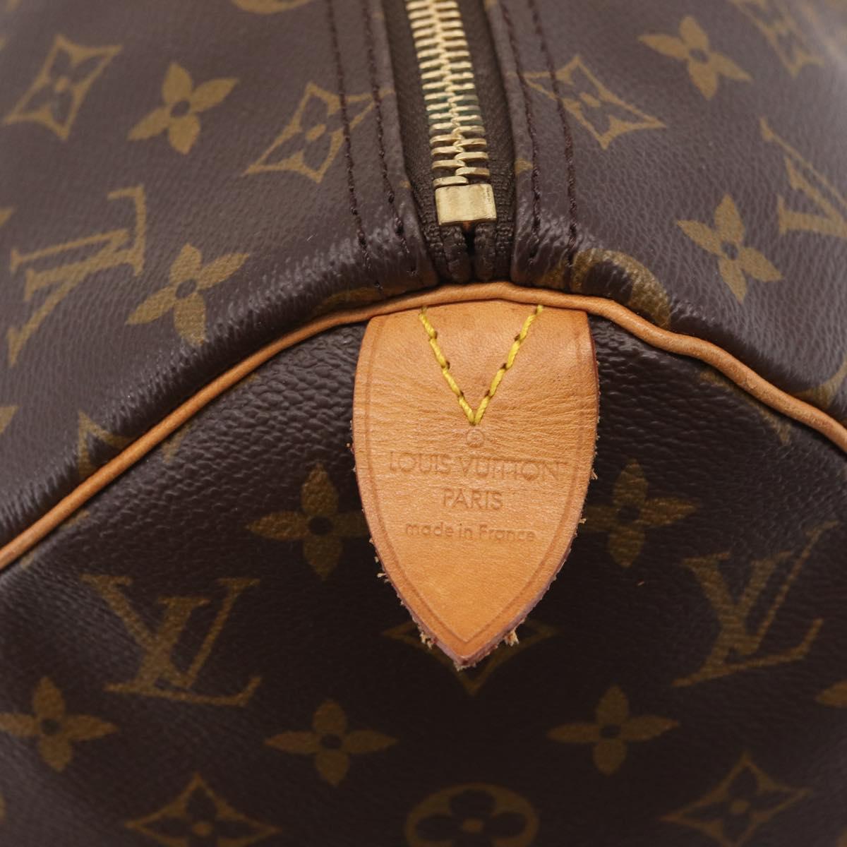 LOUIS VUITTON Monogram Keepall 45 Boston Bag M41428 LV Auth 205337V