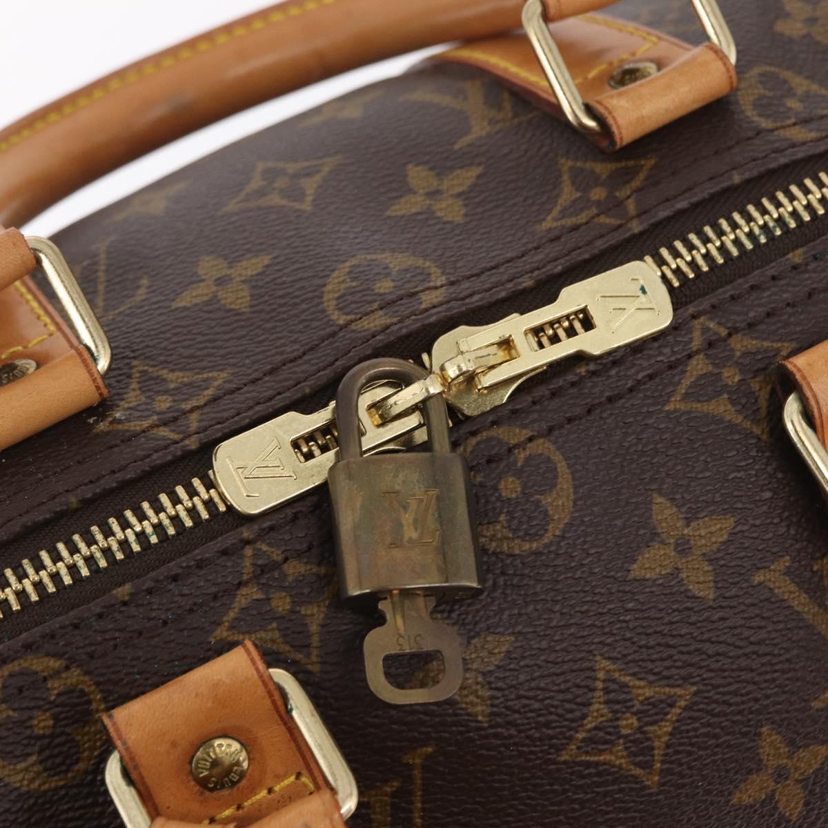LOUIS VUITTON Monogram Keepall 45 Boston Bag M41428 LV Auth 205337V