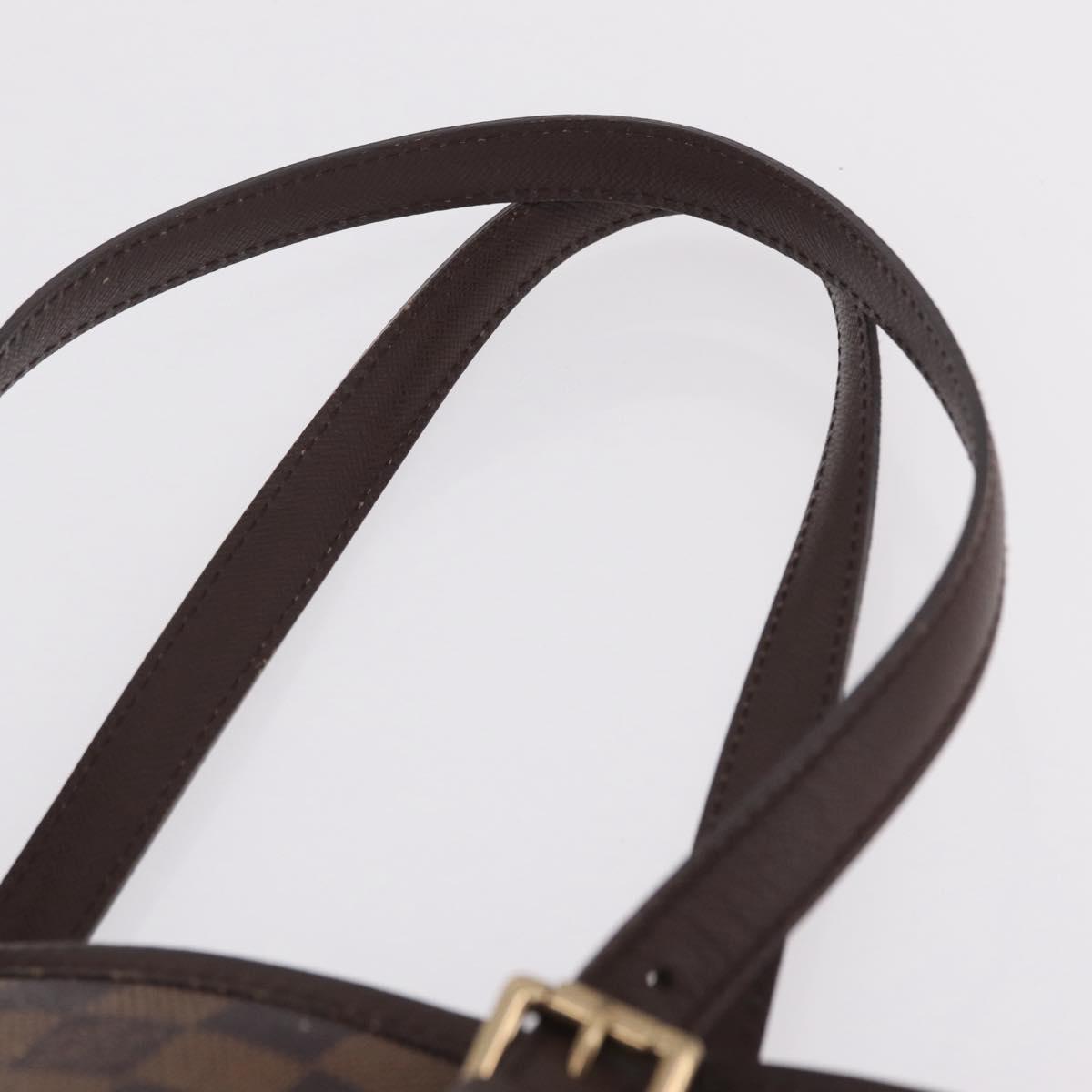 LOUIS VUITTON Damier Ebene Marais Shoulder Bag N42240 LV Auth 205338V