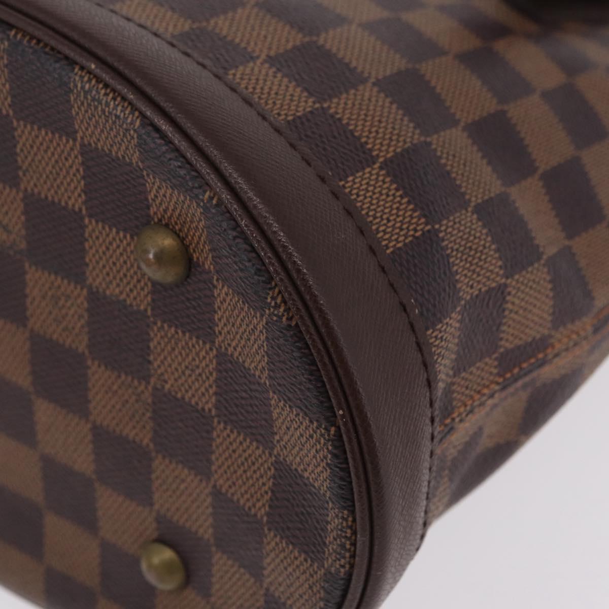 LOUIS VUITTON Damier Ebene Marais Shoulder Bag N42240 LV Auth 205338V