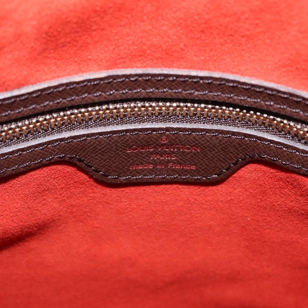 LOUIS VUITTON Damier Ebene Marais Shoulder Bag N42240 LV Auth 205338V