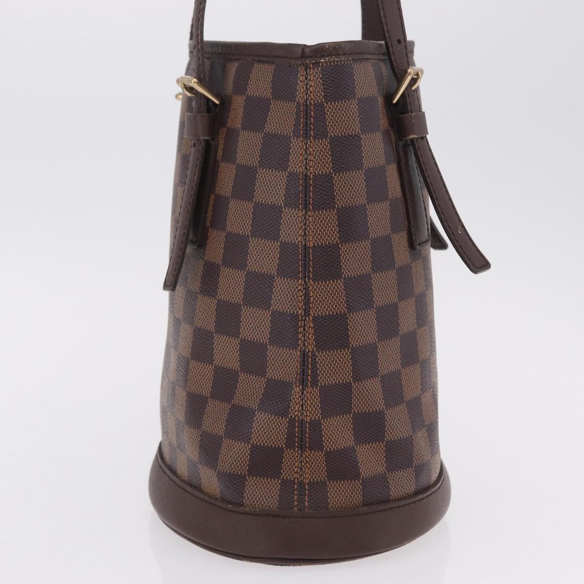 LOUIS VUITTON Damier Ebene Marais Shoulder Bag N42240 LV Auth 205338V
