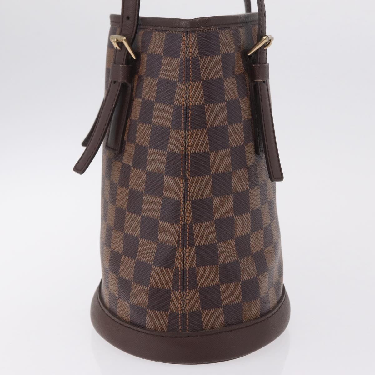 LOUIS VUITTON Damier Ebene Marais Shoulder Bag N42240 LV Auth 205338V