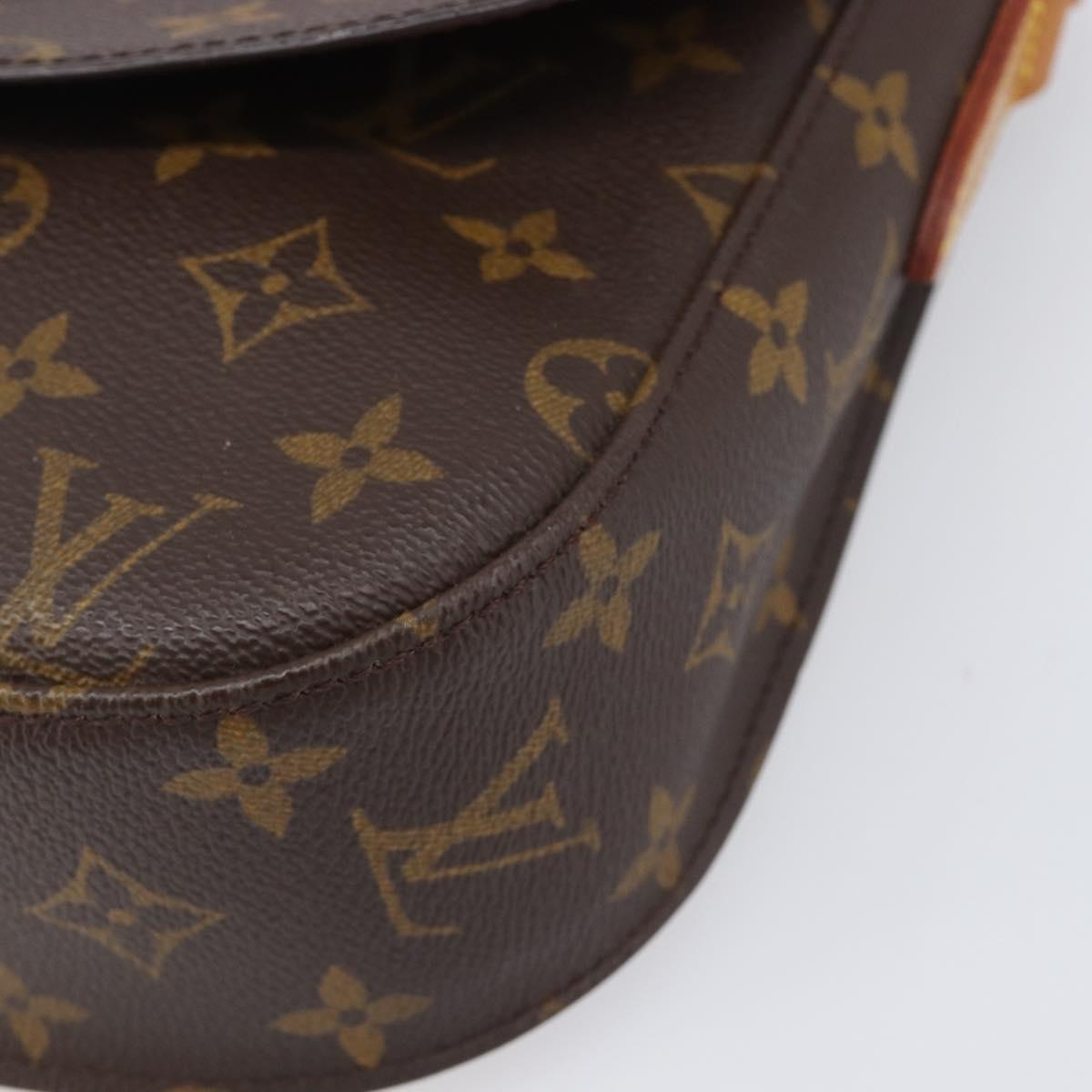 LOUIS VUITTON Monogram Saint Cloud GM Shoulder Bag M51242 LV Auth 205353V
