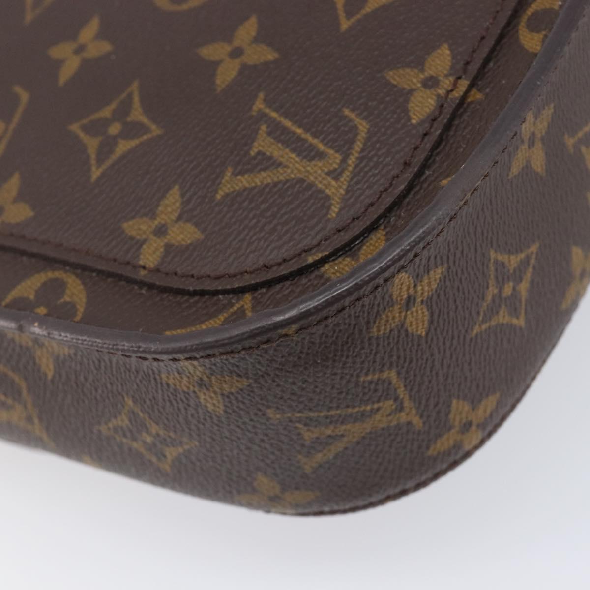 LOUIS VUITTON Monogram Saint Cloud GM Shoulder Bag M51242 LV Auth 205353V