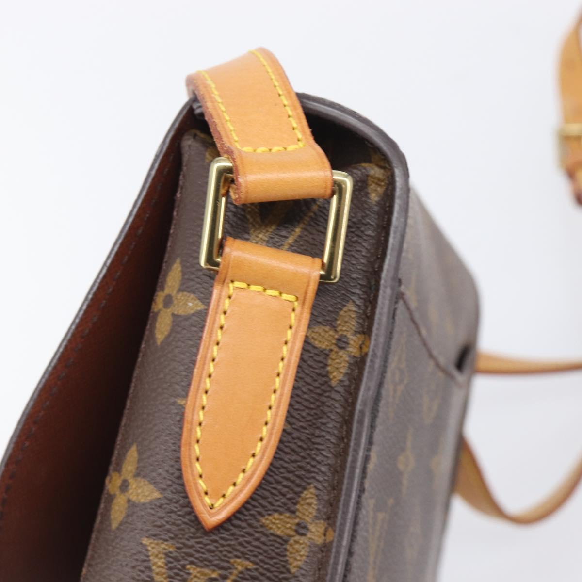 LOUIS VUITTON Monogram Saint Cloud GM Shoulder Bag M51242 LV Auth 205353V