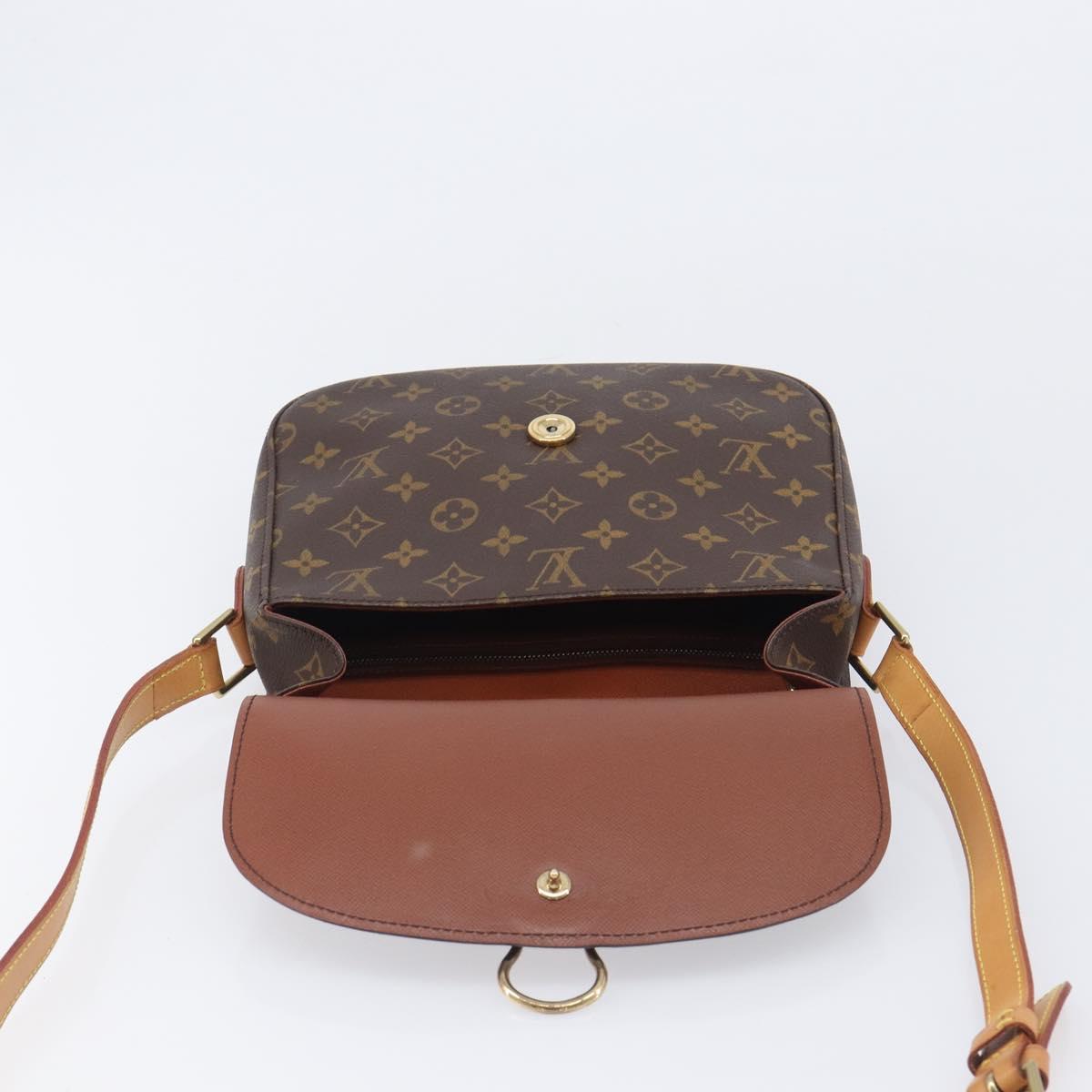 LOUIS VUITTON Monogram Saint Cloud GM Shoulder Bag M51242 LV Auth 205353V