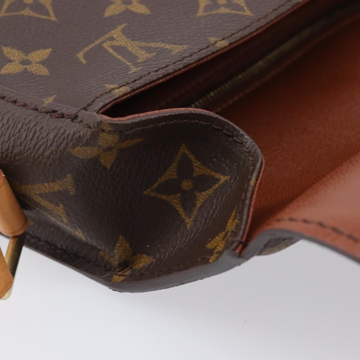 LOUIS VUITTON Monogram Saint Cloud GM Shoulder Bag M51242 LV Auth 205353V