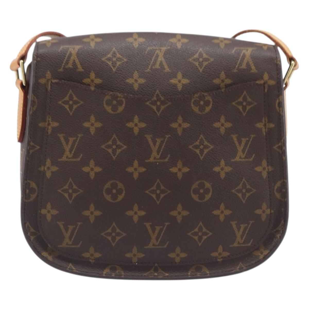 LOUIS VUITTON Monogram Saint Cloud GM Shoulder Bag M51242 LV Auth 205353V