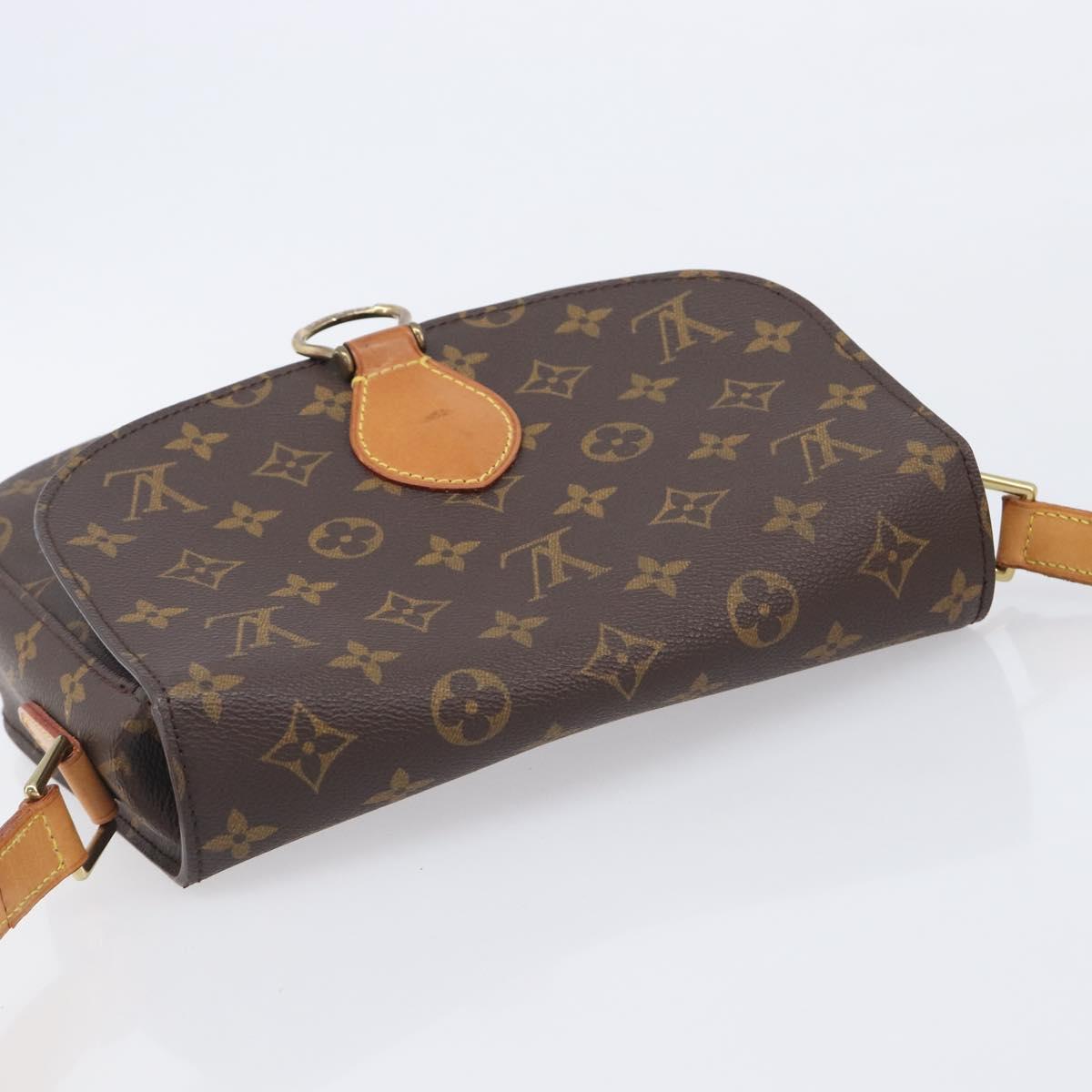 LOUIS VUITTON Monogram Saint Cloud GM Shoulder Bag M51242 LV Auth 205353V