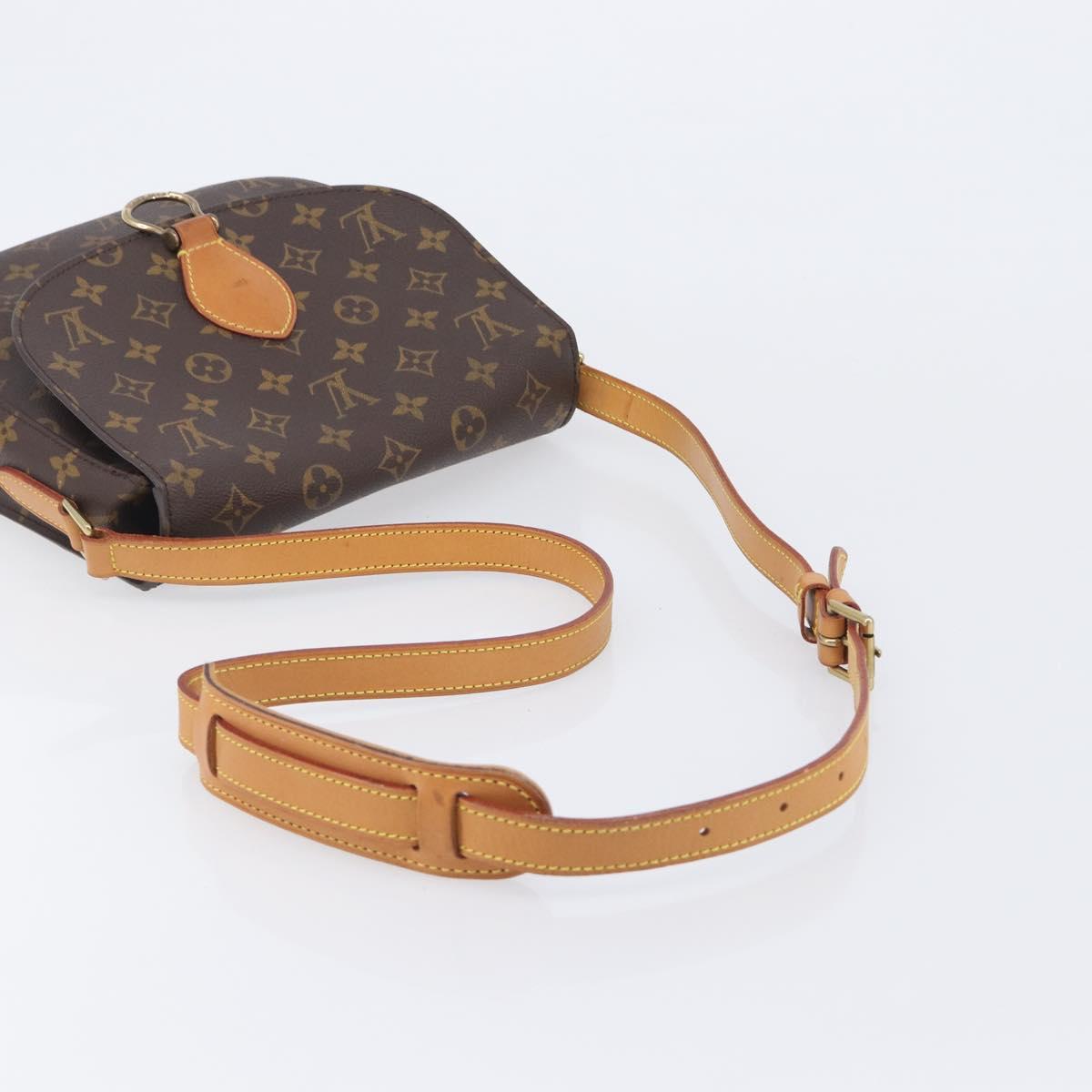 LOUIS VUITTON Monogram Saint Cloud GM Shoulder Bag M51242 LV Auth 205353V