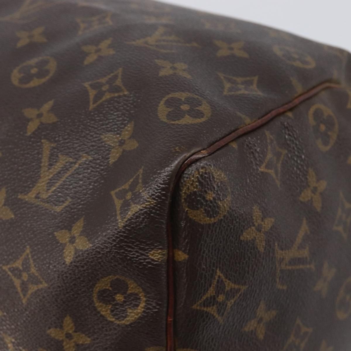 LOUIS VUITTON Monogram Speedy 35 Hand Bag M41524 LV Auth 205360