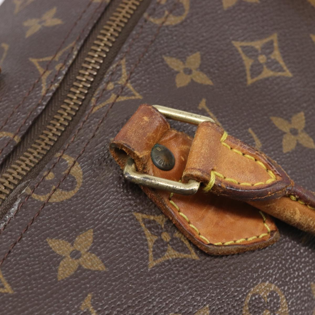 LOUIS VUITTON Monogram Speedy 35 Hand Bag M41524 LV Auth 205360