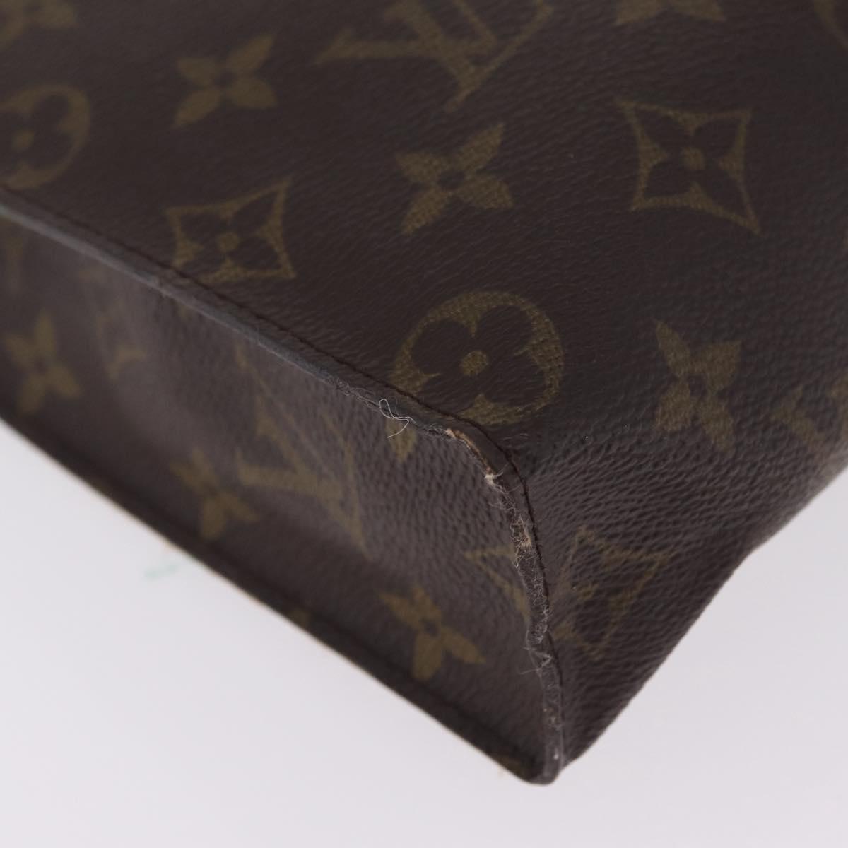 LOUIS VUITTON Monogram Poche Toilette 26 Pouch M47542 LV Auth 205361