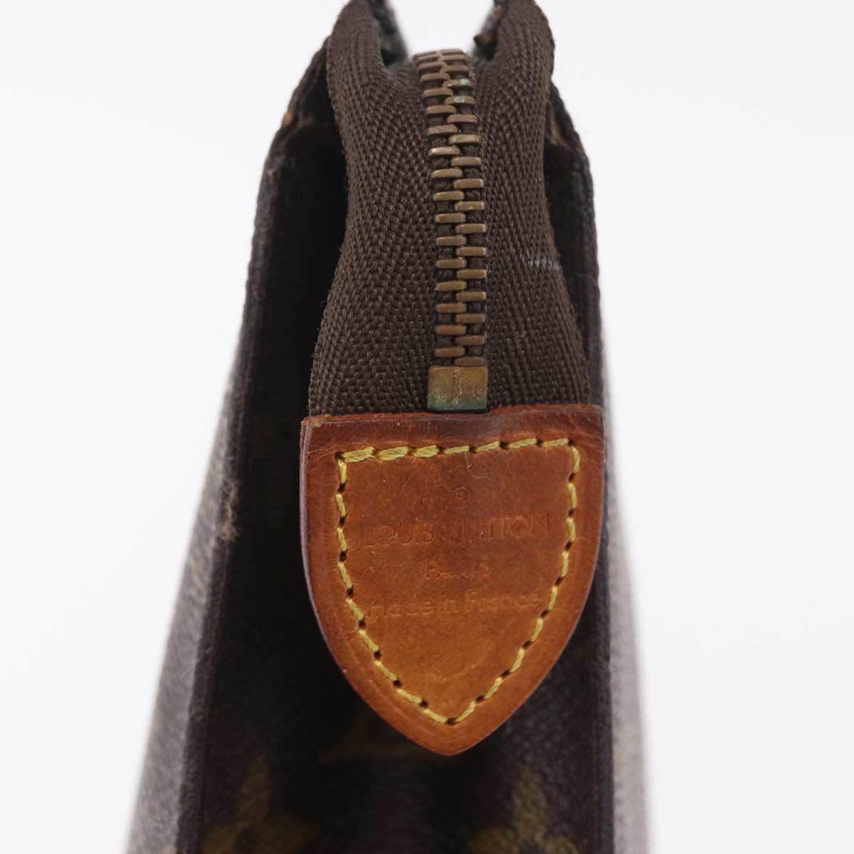 LOUIS VUITTON Monogram Poche Toilette 26 Pouch M47542 LV Auth 205361