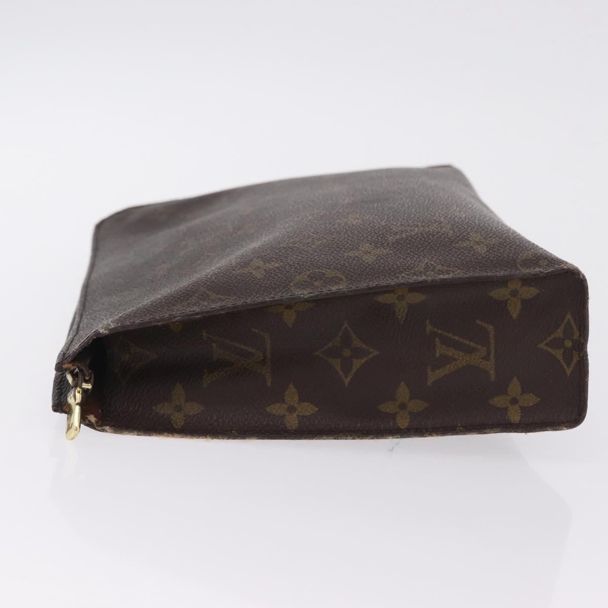 LOUIS VUITTON Monogram Poche Toilette 26 Pouch M47542 LV Auth 205361