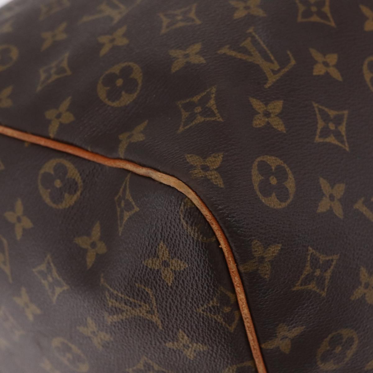LOUIS VUITTON Monogram Keepall 60 Boston Bag M41422 LV Auth 205364V