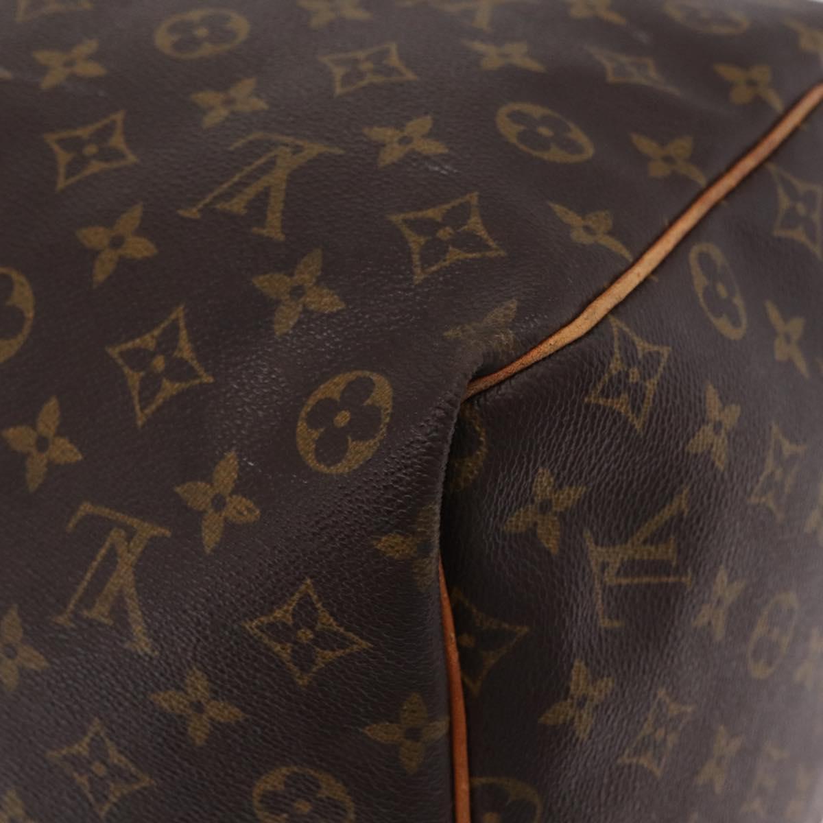 LOUIS VUITTON Monogram Keepall 60 Boston Bag M41422 LV Auth 205364V