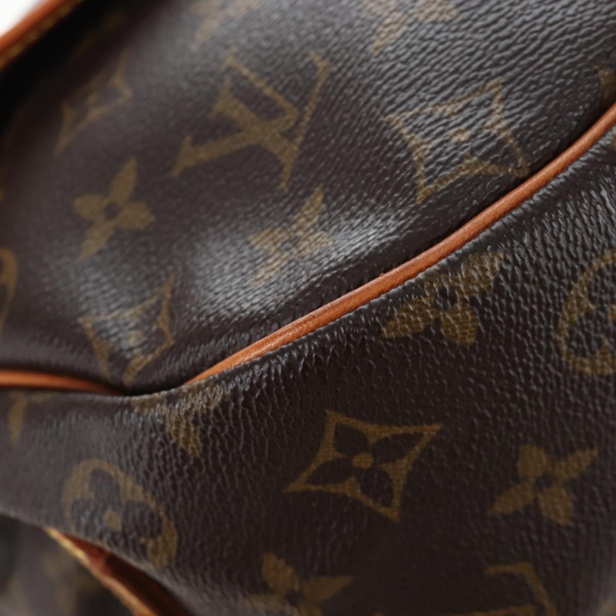 LOUIS VUITTON Monogram Saumur 35 Shoulder Bag M42254 LV Auth 205365V
