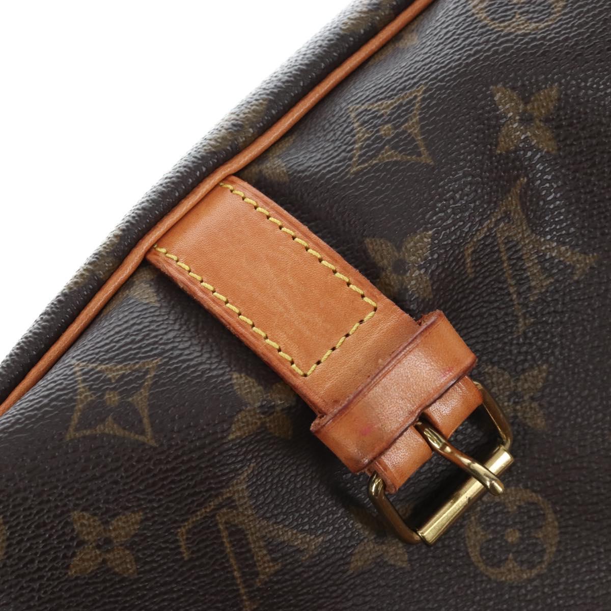 LOUIS VUITTON Monogram Saumur 35 Shoulder Bag M42254 LV Auth 205365V