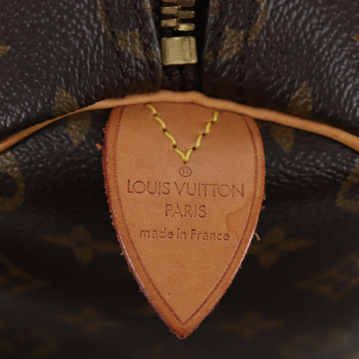 LOUIS VUITTON Monogram Keepall 50 Boston Bag M41426 LV Auth 205367V