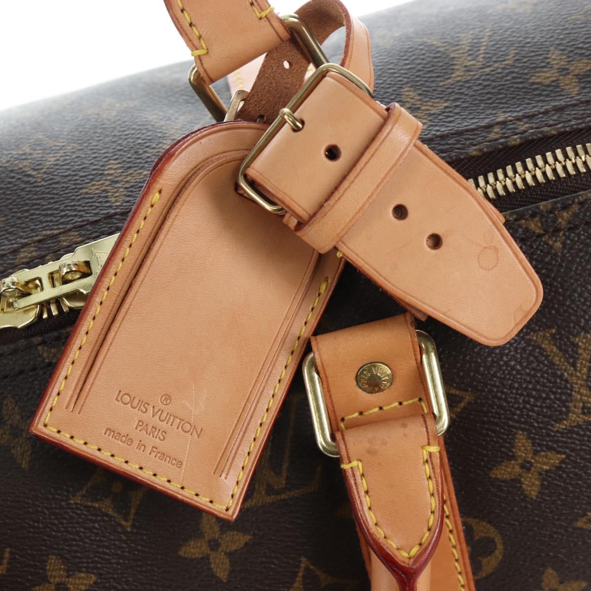 LOUIS VUITTON Monogram Keepall 50 Boston Bag M41426 LV Auth 205367V