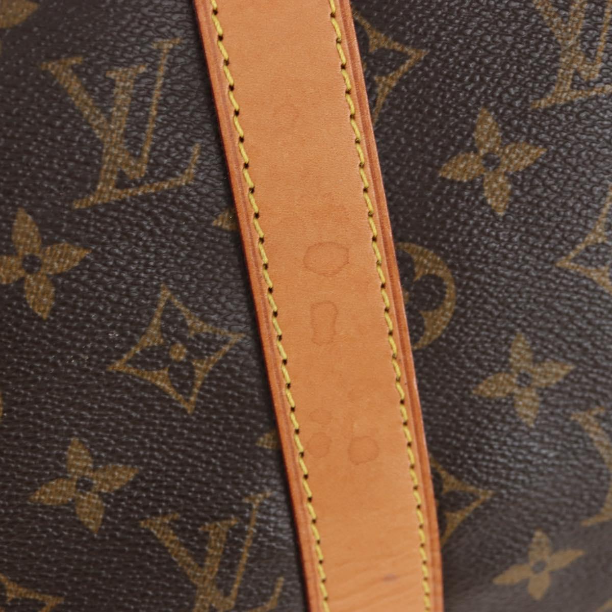 LOUIS VUITTON Monogram Keepall 50 Boston Bag M41426 LV Auth 205367V