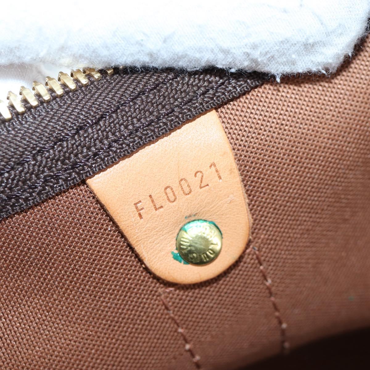 LOUIS VUITTON Monogram Keepall 50 Boston Bag M41426 LV Auth 205367V