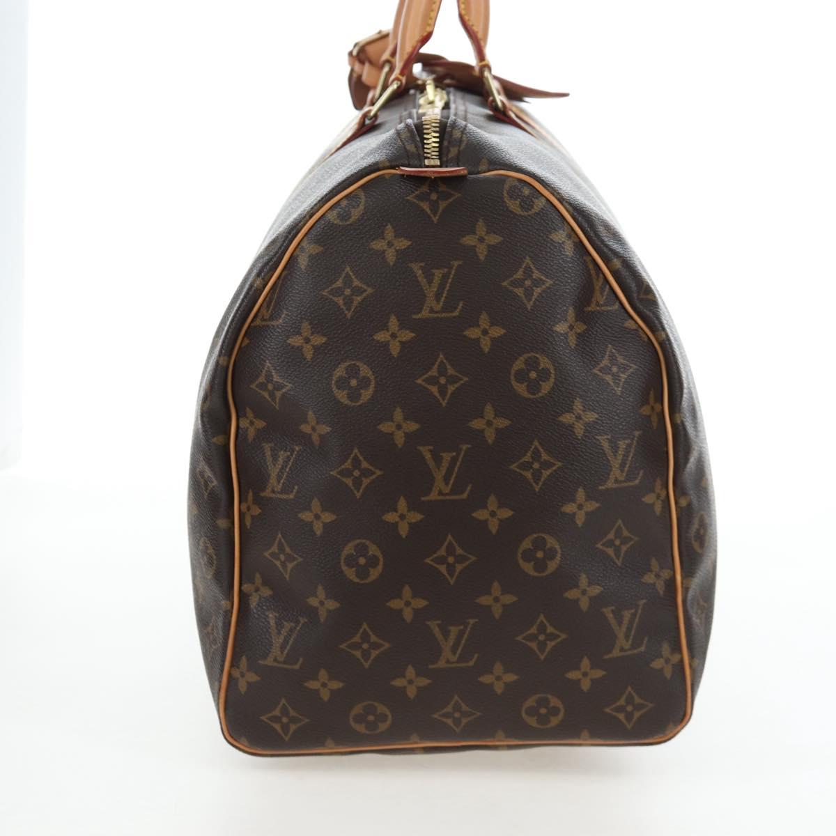 LOUIS VUITTON Monogram Keepall 50 Boston Bag M41426 LV Auth 205367V
