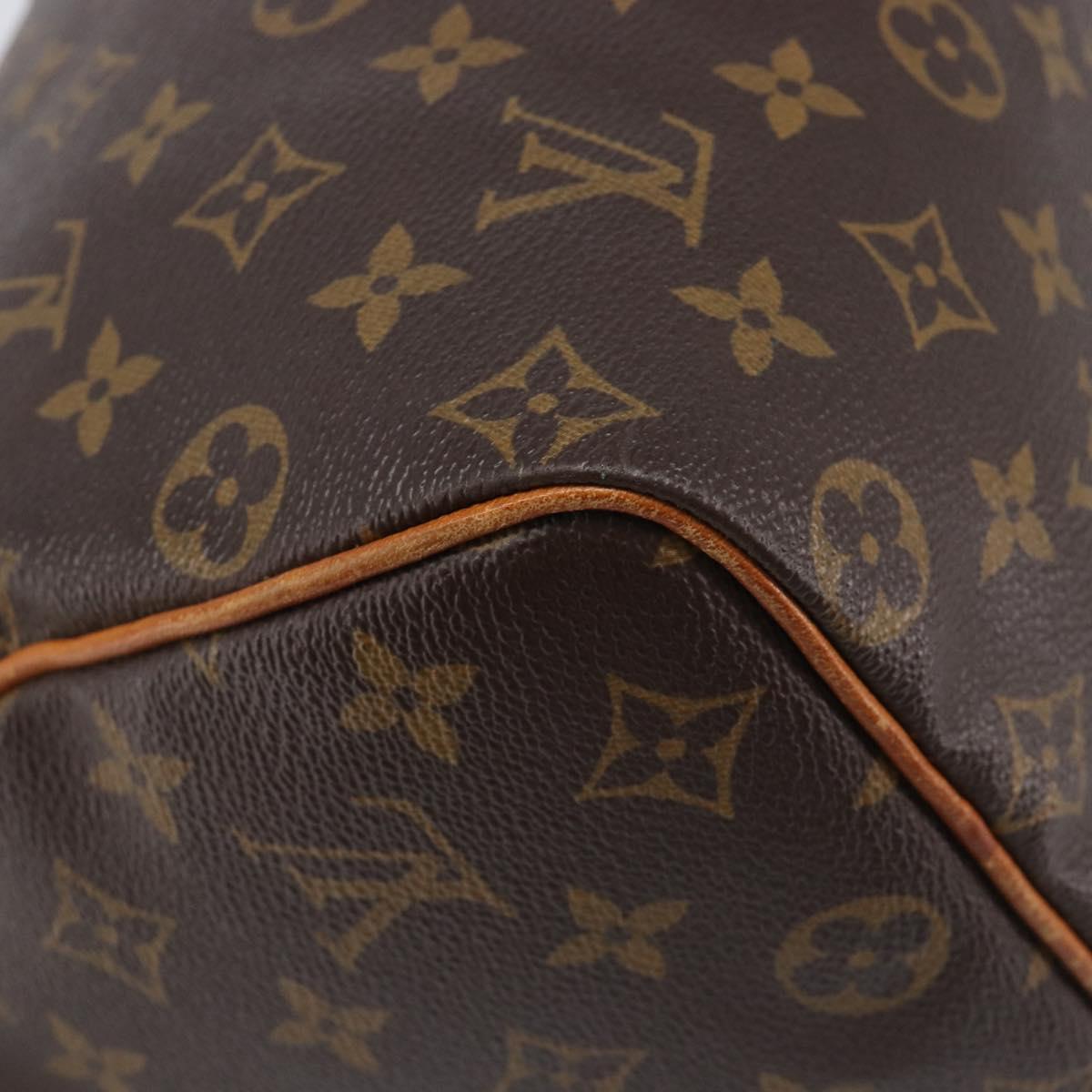 LOUIS VUITTON Monogram Speedy 25 Hand Bag M41528 LV Auth 205371A