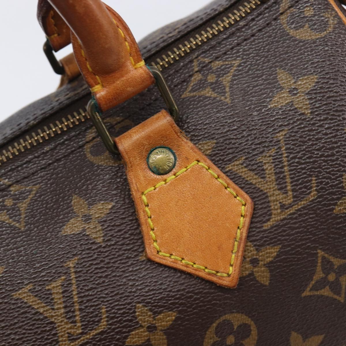 LOUIS VUITTON Monogram Speedy 25 Hand Bag M41528 LV Auth 205371A