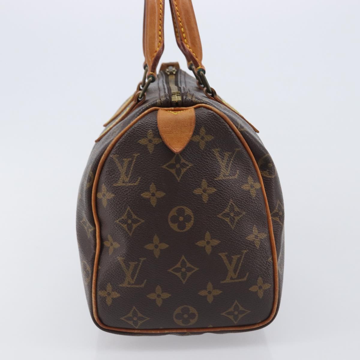 LOUIS VUITTON Monogram Speedy 25 Hand Bag M41528 LV Auth 205371A