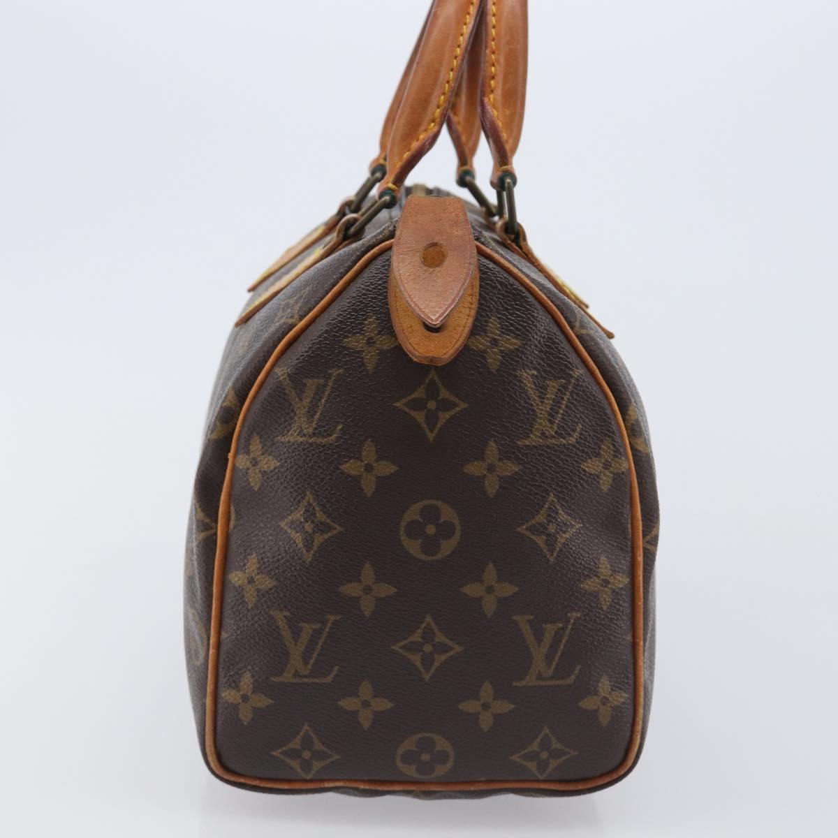 LOUIS VUITTON Monogram Speedy 25 Hand Bag M41528 LV Auth 205371A
