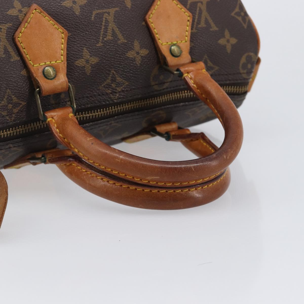 LOUIS VUITTON Monogram Speedy 25 Hand Bag M41528 LV Auth 205371A
