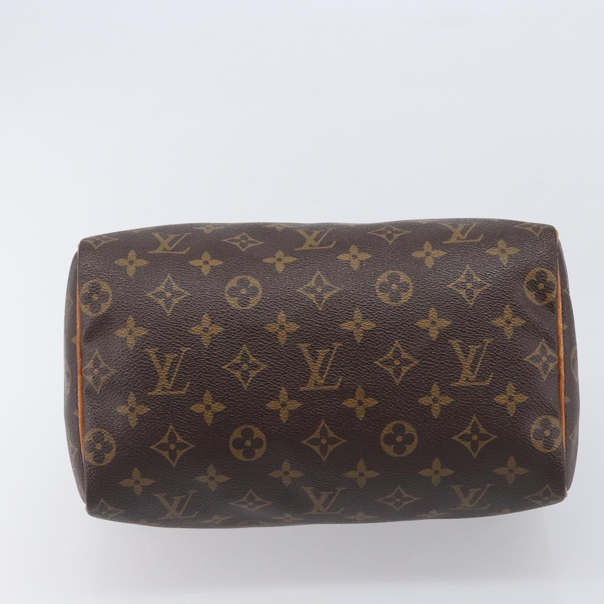 LOUIS VUITTON Monogram Speedy 25 Hand Bag M41528 LV Auth 205371A