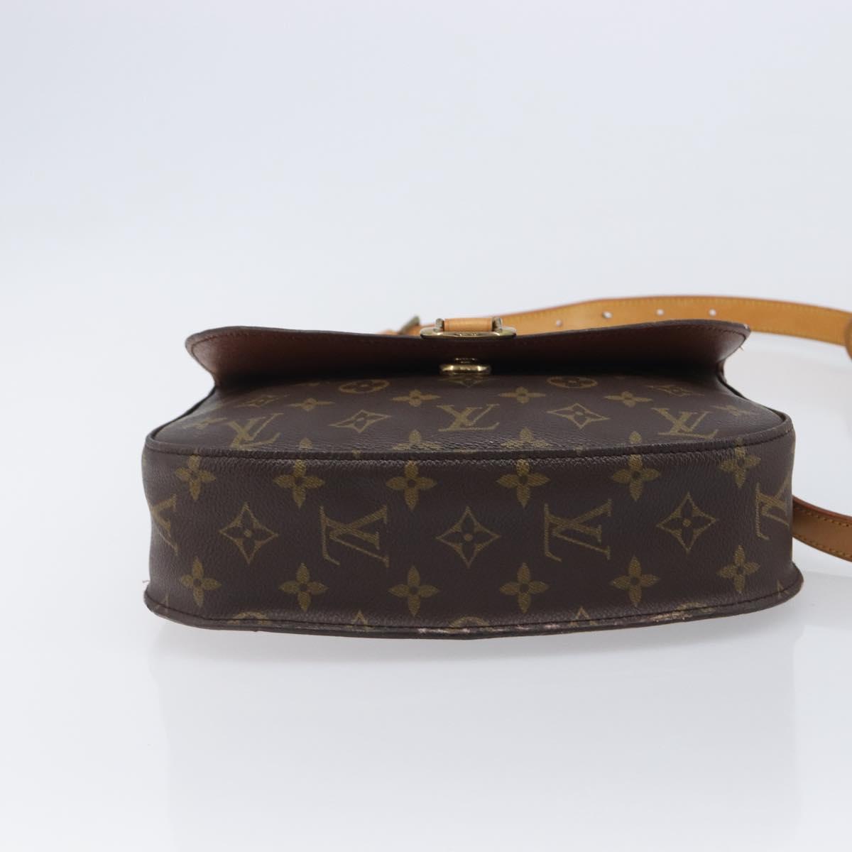 LOUIS VUITTON Monogram Saint Cloud GM Shoulder Bag M51242 LV Auth 205372V