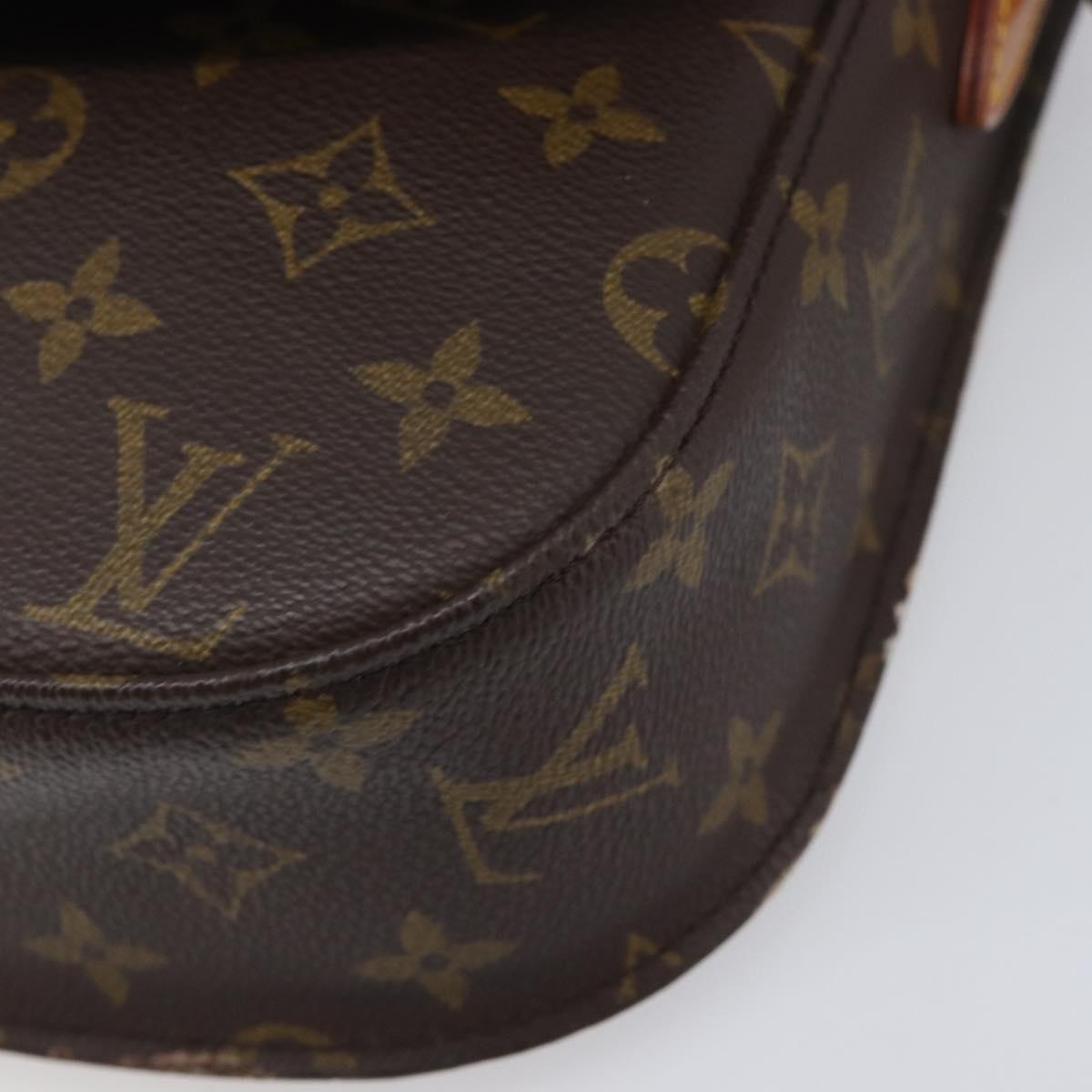 LOUIS VUITTON Monogram Saint Cloud GM Shoulder Bag M51242 LV Auth 205372V